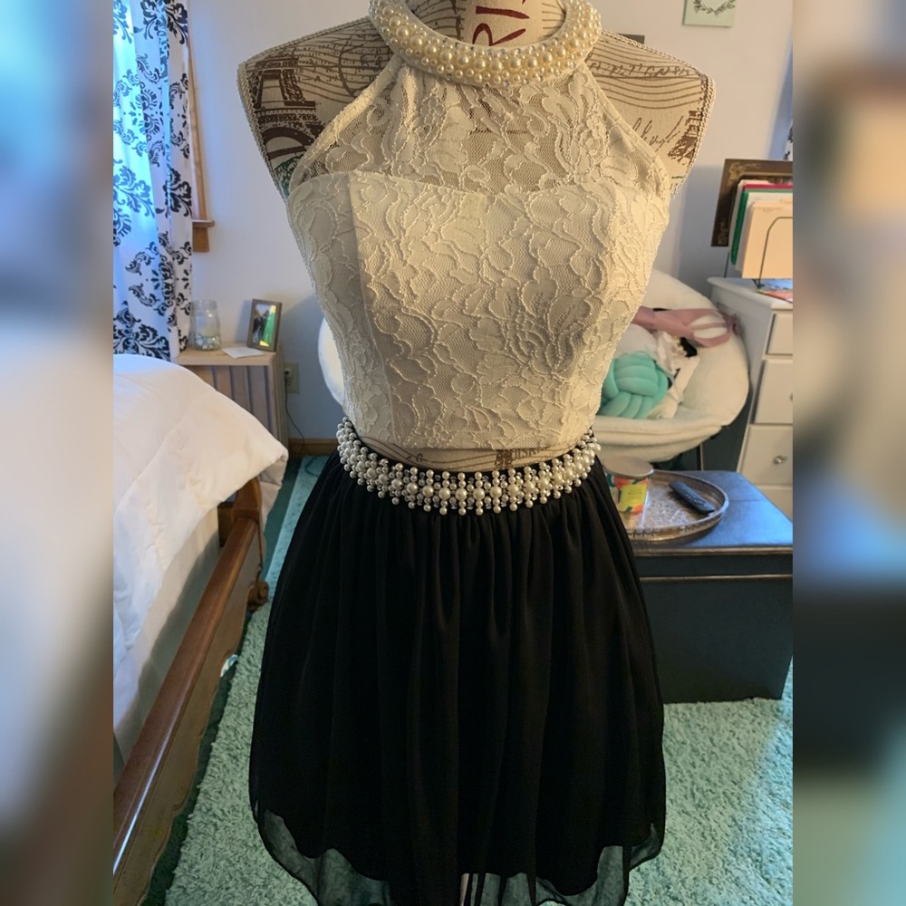 Two Piece Homecoming/Prom Dress